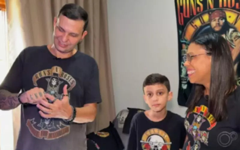 Fãs de Guns N' Roses vivem emoção com show inédito no interior paulista em Rio Preto