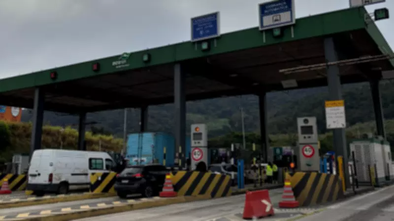 Funcionária de pedágio é agredida com tapas por motorista na BR-101 em Guarapari