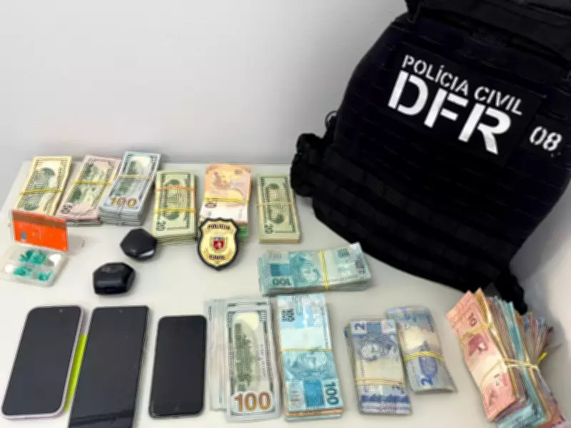 Funcionário de casa de câmbio é preso por furto de R$ 200 mil em Curitiba