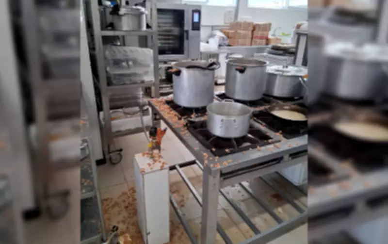 Funcionários sofrem queimaduras após acidente com panela de pressão industrial no Sesi em Bauru
