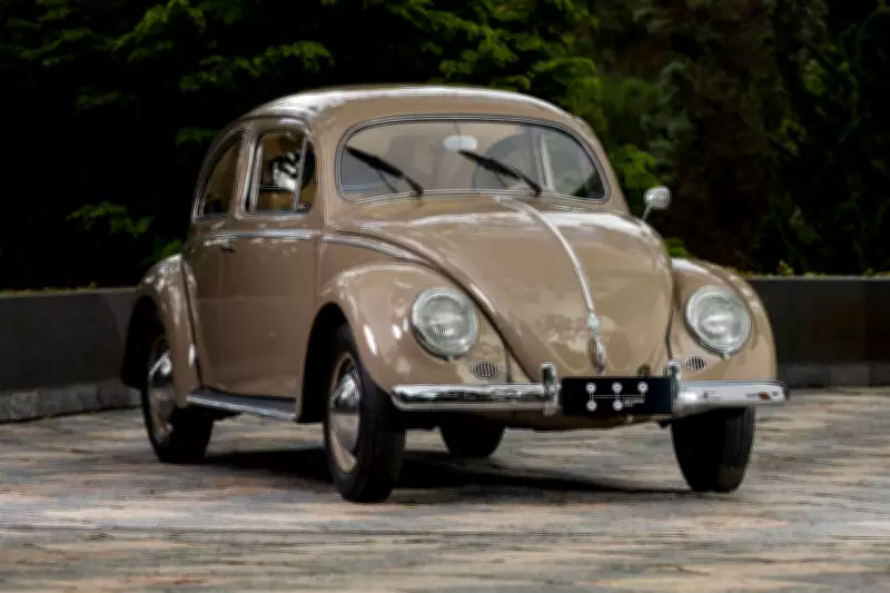 Fusca raro 'Zwitter' de 1953 vai a leilão beneficente em Campos do Jordão com lances a partir de R$ 230 mil