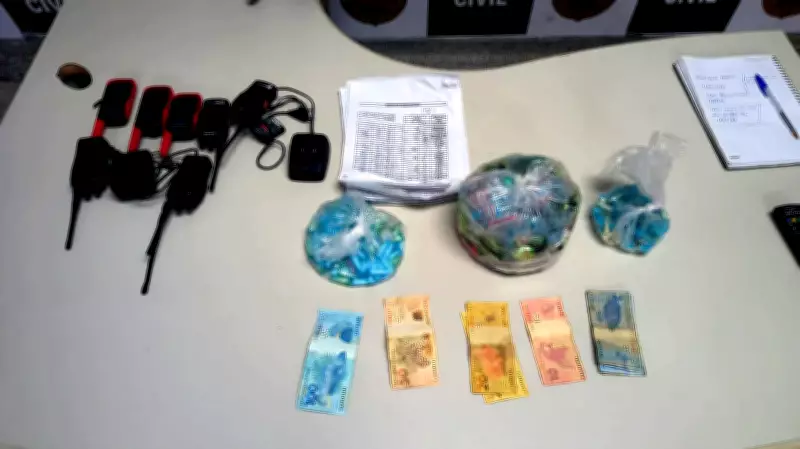 GCM apreende 7 kg de drogas e prende dois homens em Itaquaquecetuba
