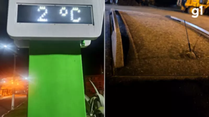 Geada e mínimas abaixo de 10°C marcam primeiro amanhecer gelado de 2026 no RS