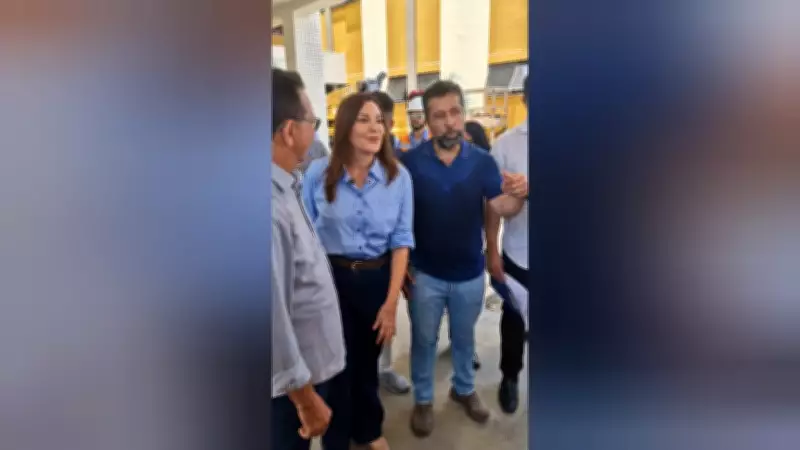 Governadora Hana Ghassan vistoria obras do Hospital Materno-Infantil em Santarém