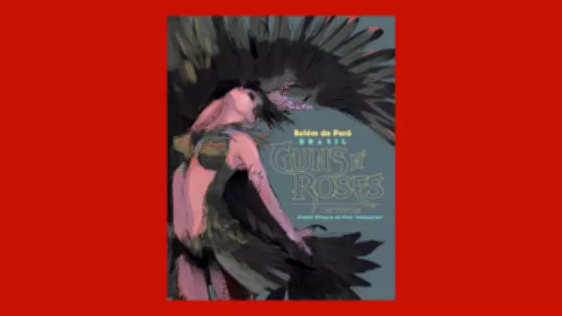 Guns N' Roses divulga pôster exclusivo do show em Belém e promete noite lendária