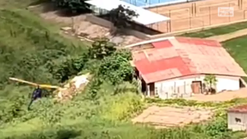 Helicóptero cai durante decolagem em Campina Grande, Paraíba; quatro pessoas a bordo