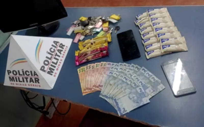 Homem com 20 passagens por furto é preso após cometer novos crimes em Poços de Caldas