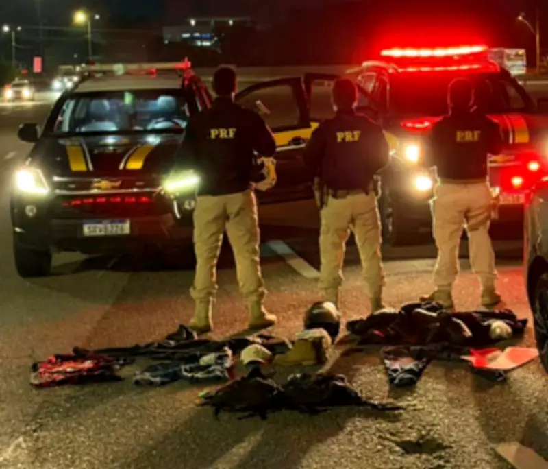 Homem confessa envolvimento em assassinato após ser abordado pela PRF em Casimiro de Abreu