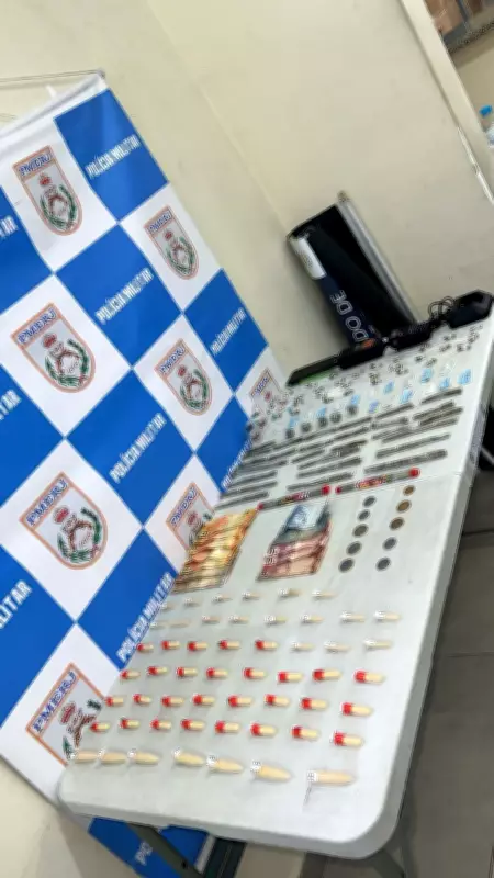 Homem de 23 anos é preso por tráfico de drogas em Volta Redonda, RJ