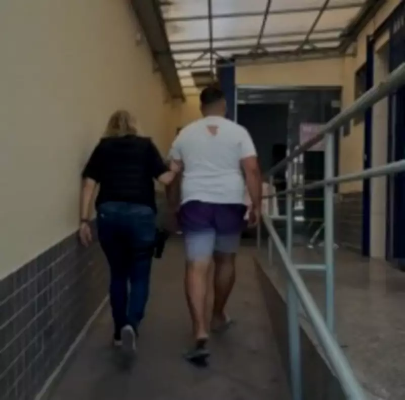Homem de 29 anos preso por violência doméstica em Volta Redonda