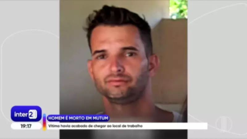 Homem de 33 anos é assassinado a tiros dentro de marmoraria em Mutum