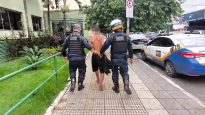 Homem de 39 anos é preso após furtar mercado e invadir casas em Volta Redonda