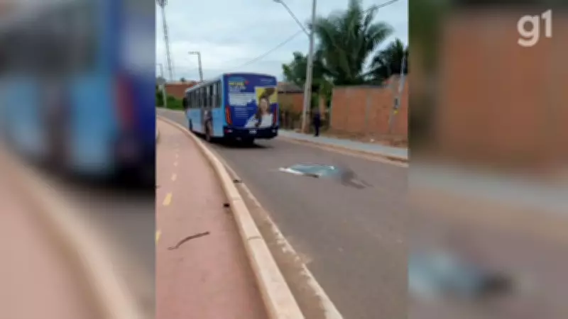 Homem de 40 anos morre atropelado por ônibus em avenida de Imperatriz