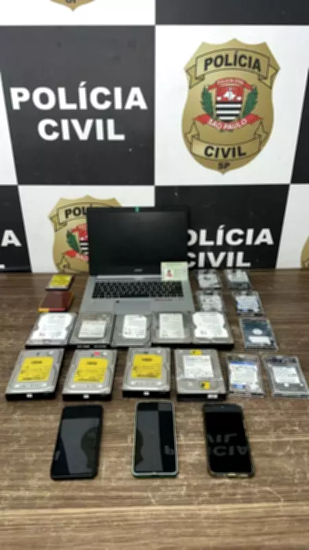 Homem de 51 anos é preso com milhares de arquivos de abuso infantil em São Paulo