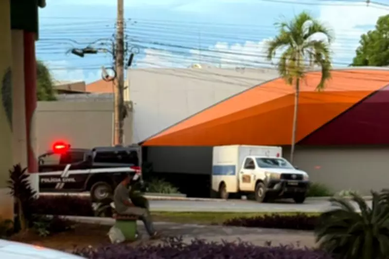 Homem é encontrado morto na entrada de motel em Cuiabá após suposta queda