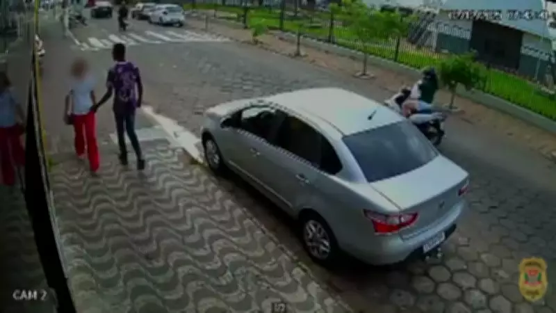 Homem é indiciado por importunação sexual após ser flagrado em câmera em Monte Alto, SP