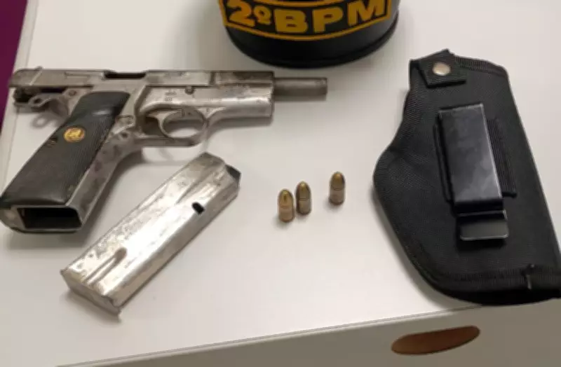 Homem invade casa da mãe de enteada em Boa Vista, ameaça família com arma e é preso