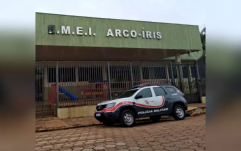 Homem invade escola em Itaberá, furta TV e causa vandalismo; aulas suspensas