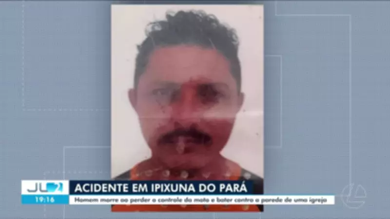 Homem morre após perder controle de moto e colidir com igreja em Ipixuna do Pará