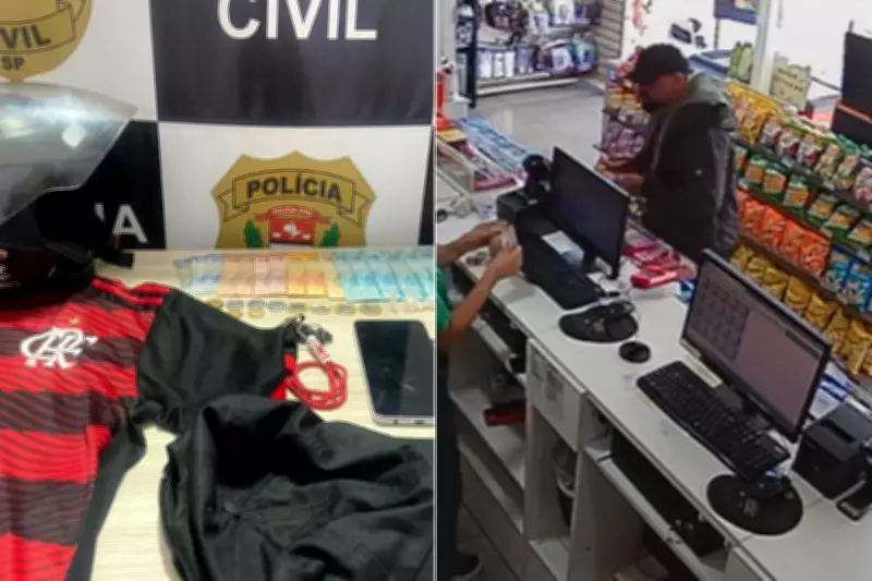 Homem é preso após assaltar posto de combustível na Rodovia Régis Bittencourt em SP