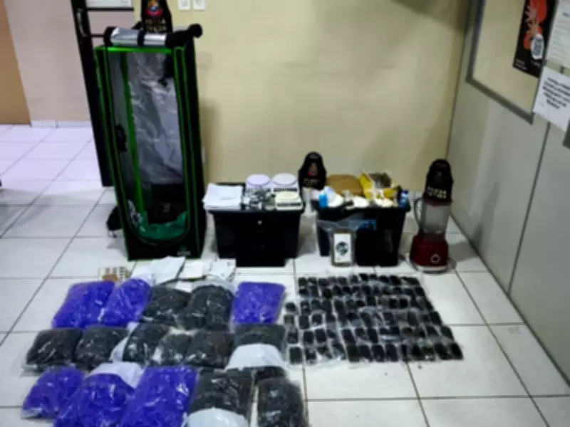 Homem é preso com mais de 13 kg de drogas em residência de Limeira, SP