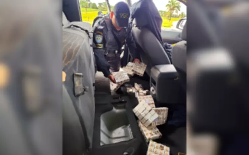 Homem preso com R$ 1 milhão em emagrecedores contrabandeados em Mirassol