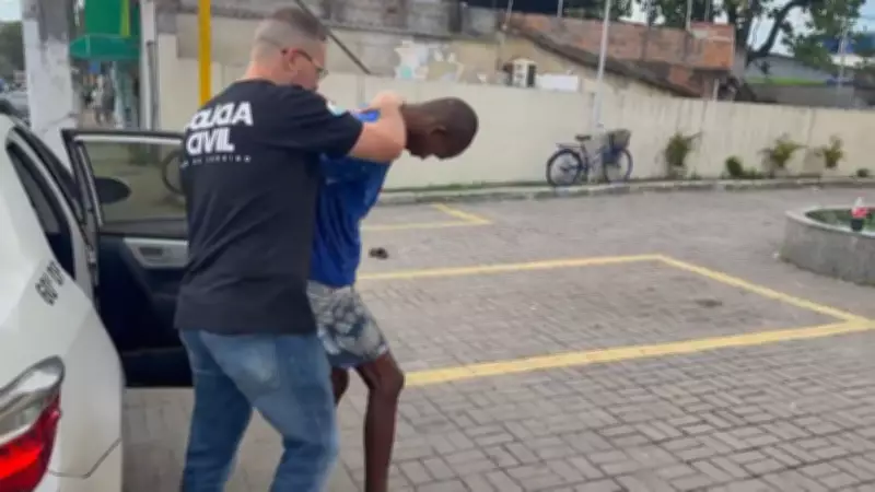 Homem preso e dois menores apreendidos por incêndio em câmeras de segurança em Duque de Caxias