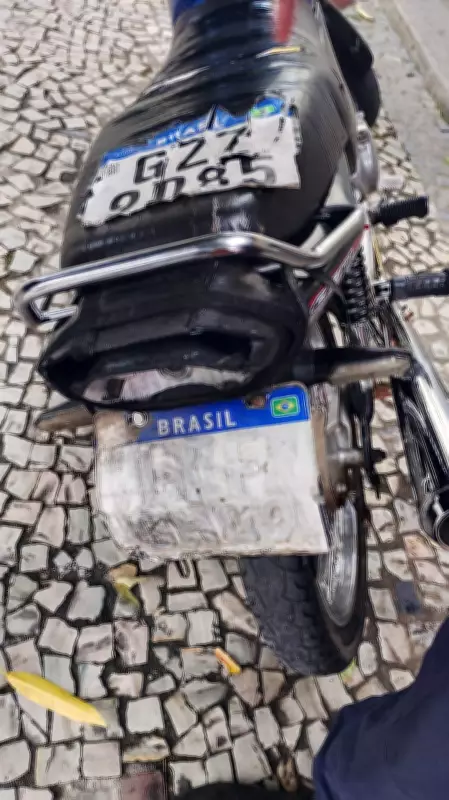 Homem é preso em Paraíba do Sul com moto adulterada e sem habilitação