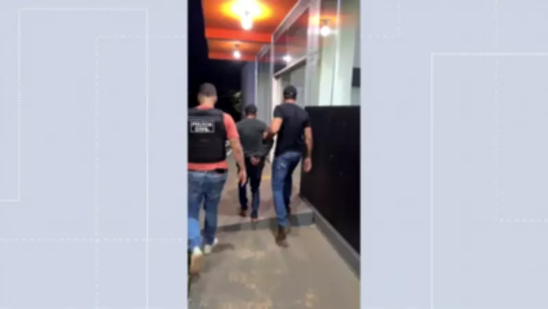 Homem é preso em RO após tentar matar esposa a facadas e fugir com filho
