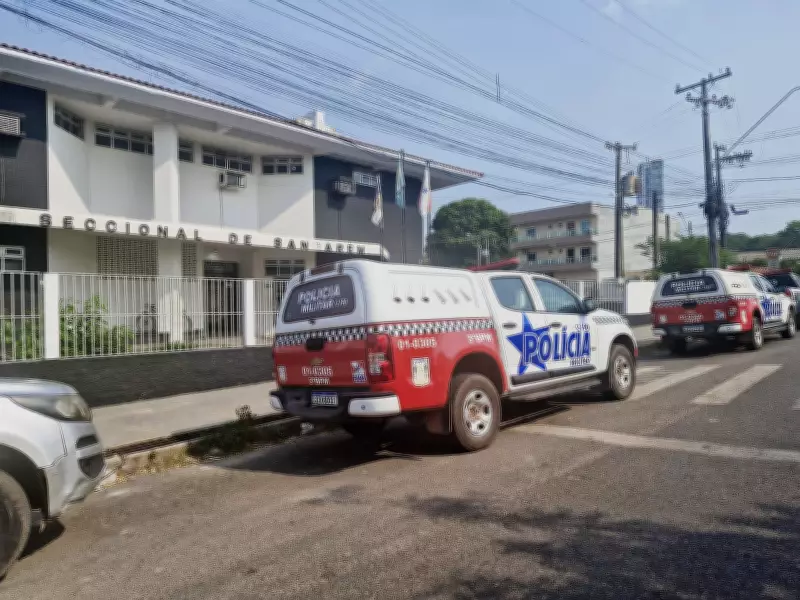 Homem é preso em Santarém após tentar beijar e arrastar menina de 10 anos para mato