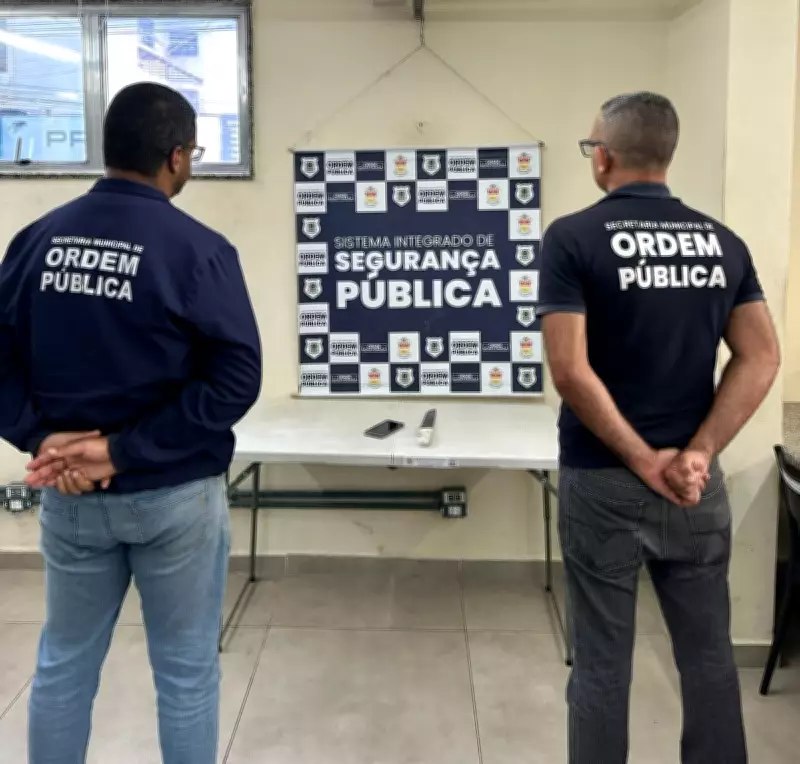 Homem é preso por furtar celular de motorista de aplicativo em Volta Redonda