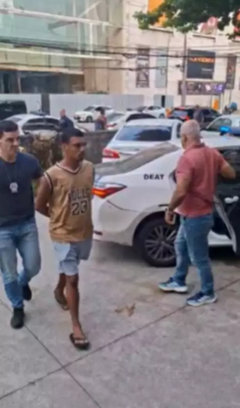 Homem preso por vender churrasquinho por R$ 10 mil a turista em Copacabana
