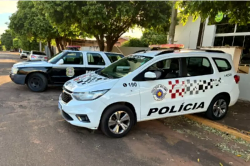 Homem é preso por violência doméstica após vítima fugir com filha de 4 anos em Mirante do Paranapanema