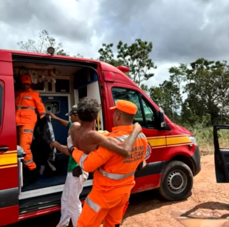 Homem sobrevive quatro dias perdido na mata em Três Marias bebendo água de ribeirão