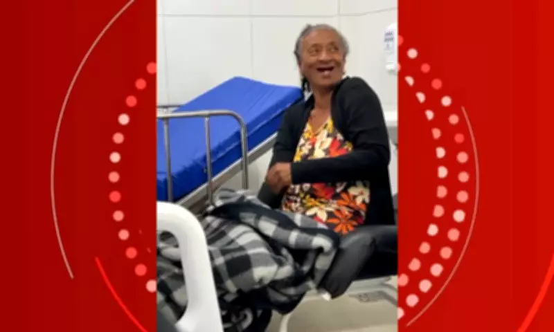 Idosa de Feira de Santana viraliza com vídeo bem-humorado em hospital