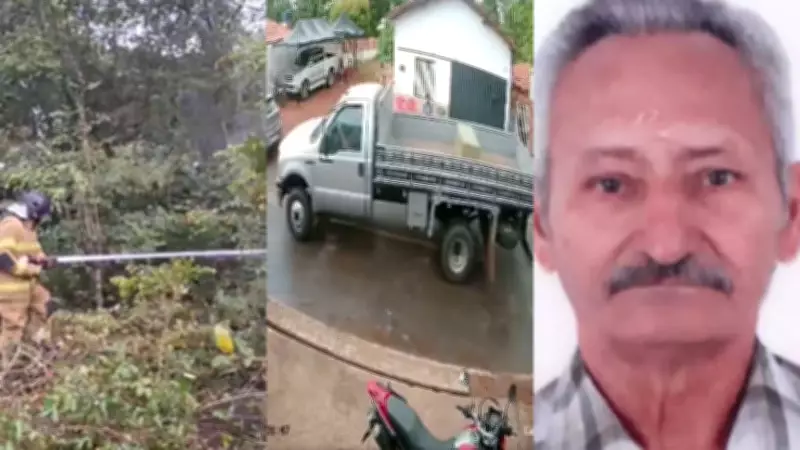 Idoso de 77 anos morre após ser amarrado e ter caminhão roubado e incendiado no Piauí