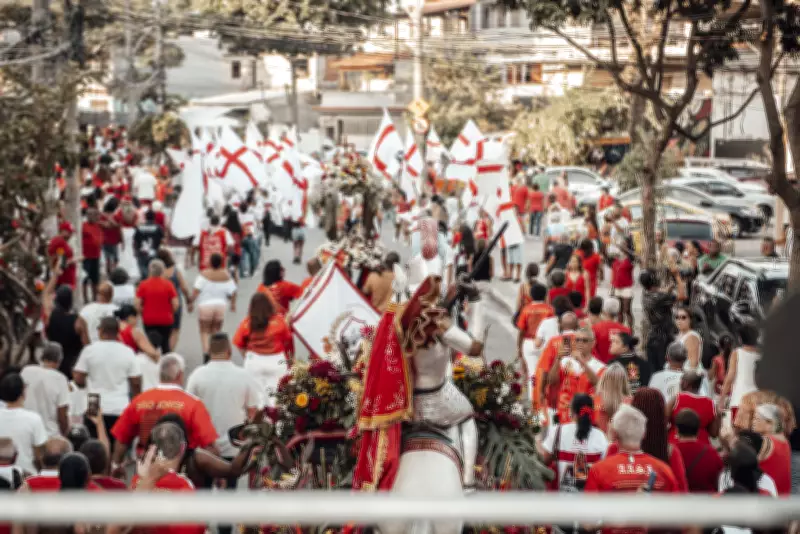 Igreja de São Jorge no Rio anuncia show de drones para Alvorada em 2026