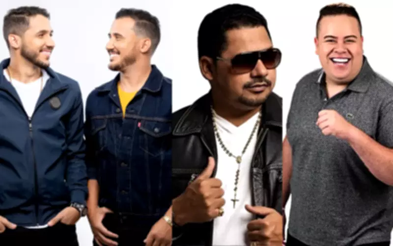 Iguinho e Lulinha, Zezo e Rey Vaqueiro são atrações do São João de Santo Estevão 2026