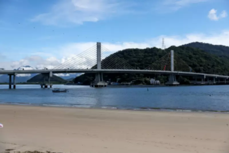 Inauguração da Ponte de Guaratuba adiada devido à previsão de chuva