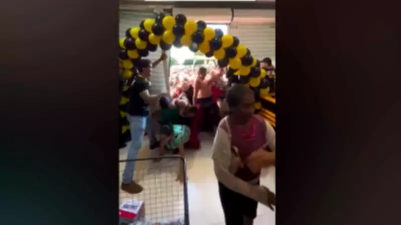 Inauguração de loja no Ceará vira tumulto por causa de preços baixos