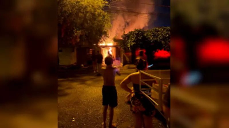 Incêndio destrói residência e deixa idosa internada com queimaduras em São José do Rio Preto