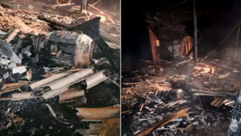 Incêndio em fábrica de móveis em Piedade de Caratinga é controlado por moradores
