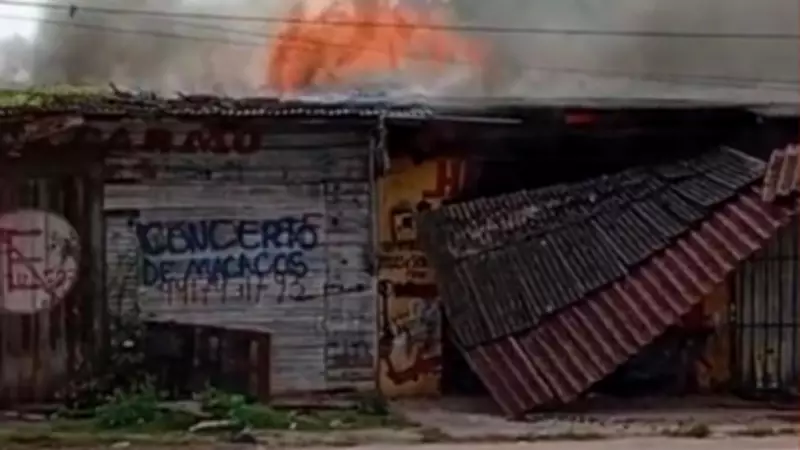 Incêndio em terreno baldio atinge casa abandonada no Pacoval, Zona Norte de Macapá