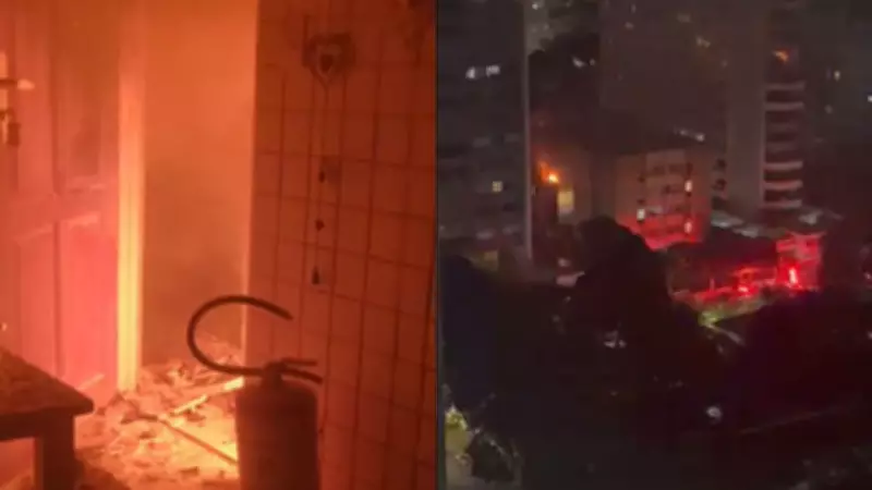 Incêndio fatal no Recife: adolescente, homem e três cães morrem em prédio residencial