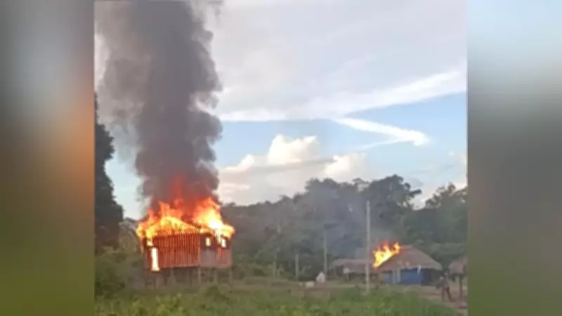 Indígenas detêm suspeito de incendiar casas em aldeia em Oriximiná, Pará