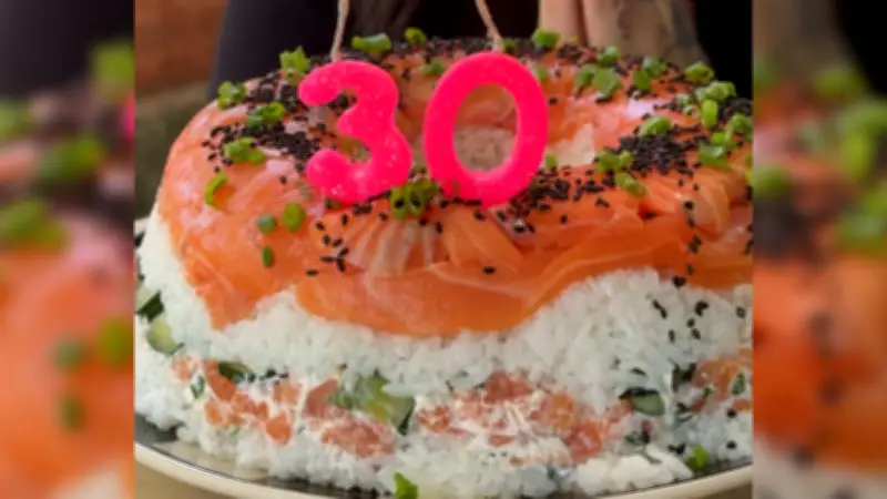 Influenciadora japonesa revela reação dos pais ao bolo de sushi abrasileirado