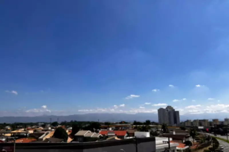 Inmet emite alerta de baixa umidade do ar para o Vale do Paraíba nesta quarta-feira