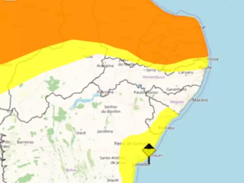 Inmet emite alertas de chuvas intensas para o interior de Pernambuco