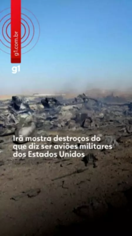 Irã afirma ter abatido caça F-35 dos EUA com nova defesa aérea e mostra destroços