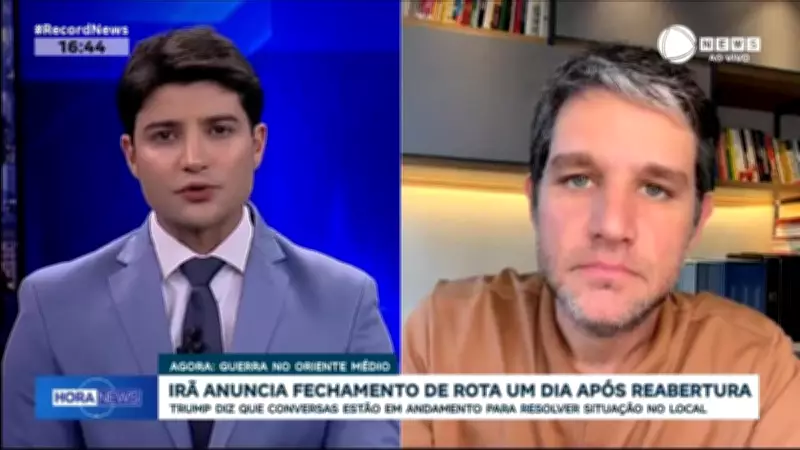Irã fecha rota marítima um dia após reabertura, e Trump acusa violação de cessar-fogo